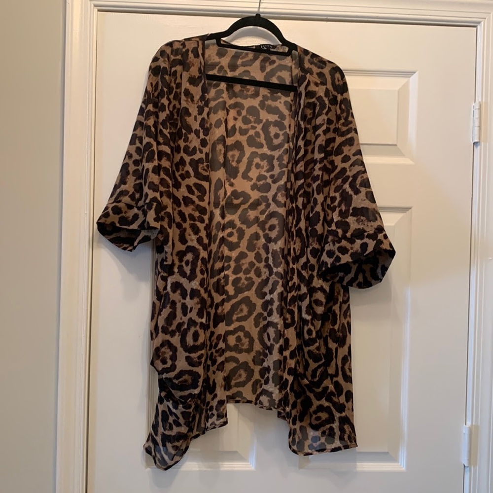 Racheal leopard cardigan